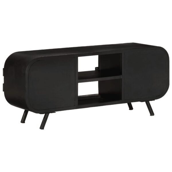 Szafka pod telewizor, 110x30x45 cm, surowe drewno mango - obrazek 3