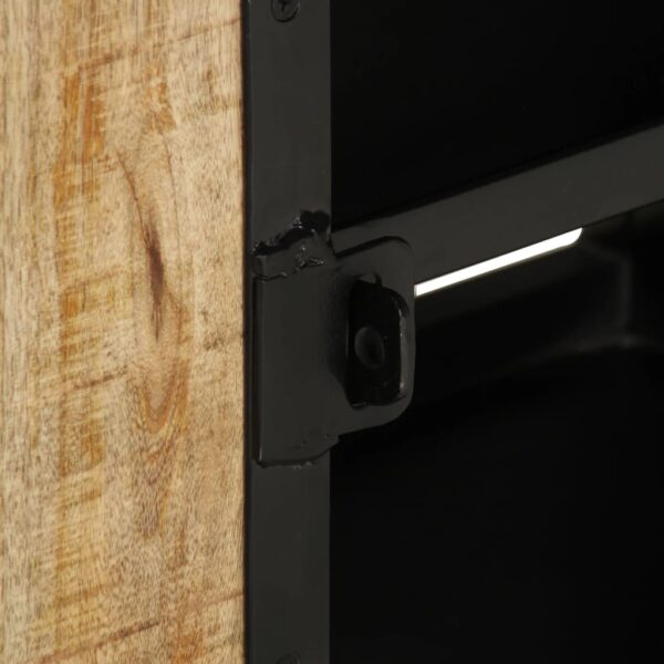 Szafka pod telewizor, 110x30x45 cm, surowe drewno mango - obrazek 7
