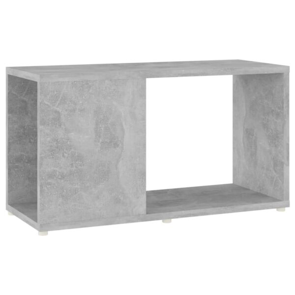 Szafka pod TV, szarość betonu, 60x24x32 cm - obrazek 2