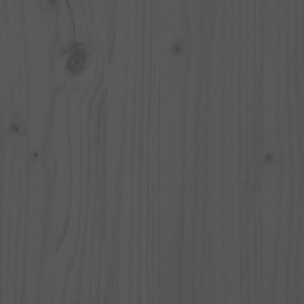 Stolik kawowy, szary, 110x50x40 cm, lite drewno sosnowe - obrazek 8