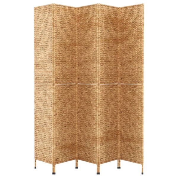Parawan pokojowy, 5-panelowy, 205x180 cm, hiacynt wodny - obrazek 4