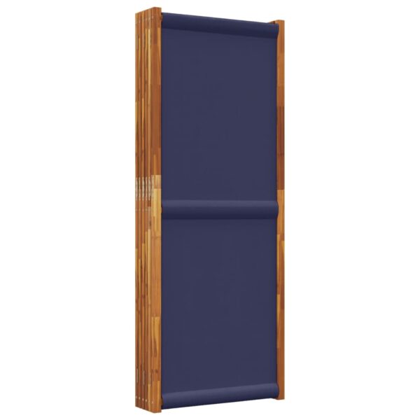 Parawan 6-panelowy, ciemnoniebieski, 420x180 cm - obrazek 5