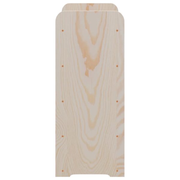 Stojak na wino, 67,5x25x60 cm, lite drewno sosnowe - obrazek 6