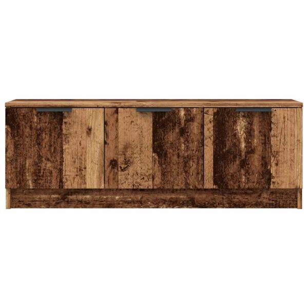 Szafka pod telewizor, stare drewno, 102x35x36,5 cm - obrazek 4