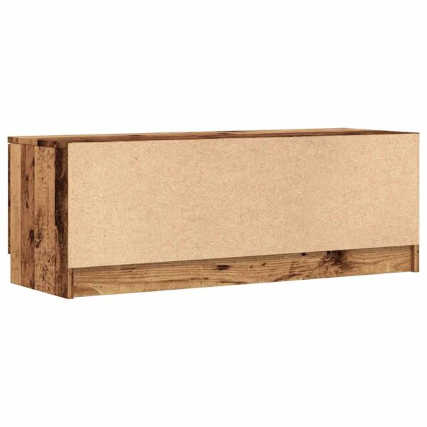 Szafka pod telewizor, stare drewno, 102x35x36,5 cm - obrazek 6