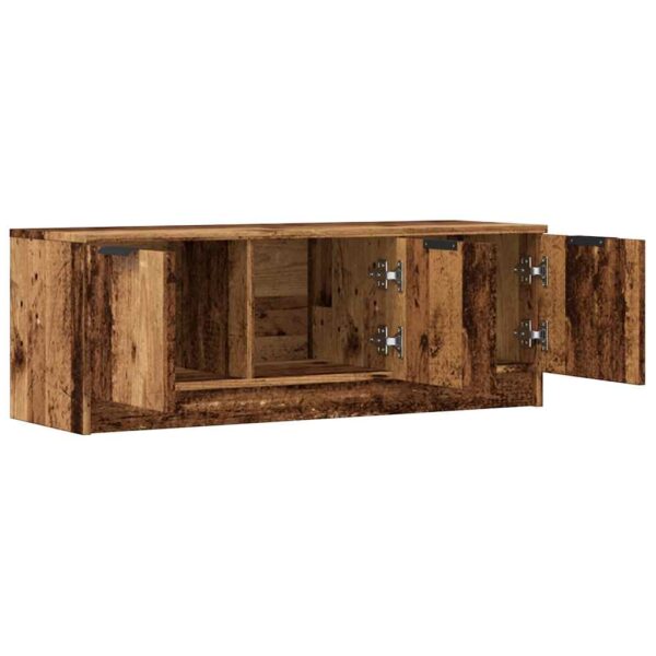 Szafka pod telewizor, stare drewno, 102x35x36,5 cm - obrazek 8