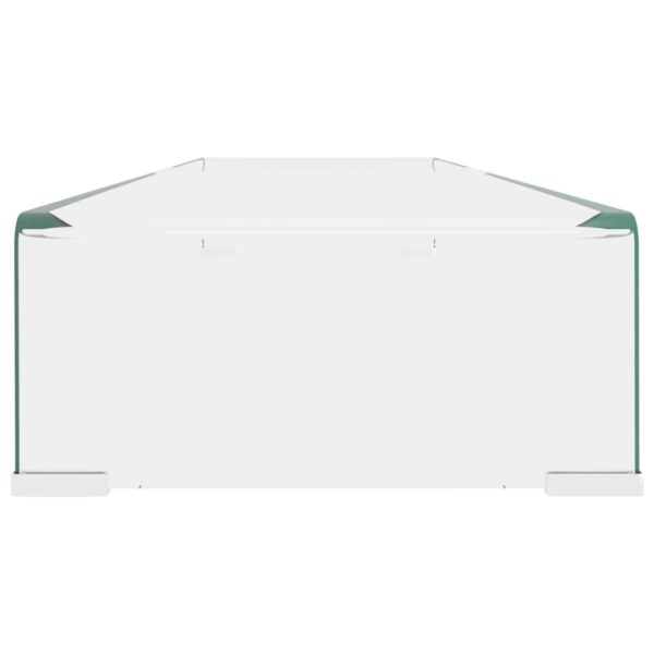 Podstawka pod monitor / telewizor szklana 110x30x13 cm - obrazek 4