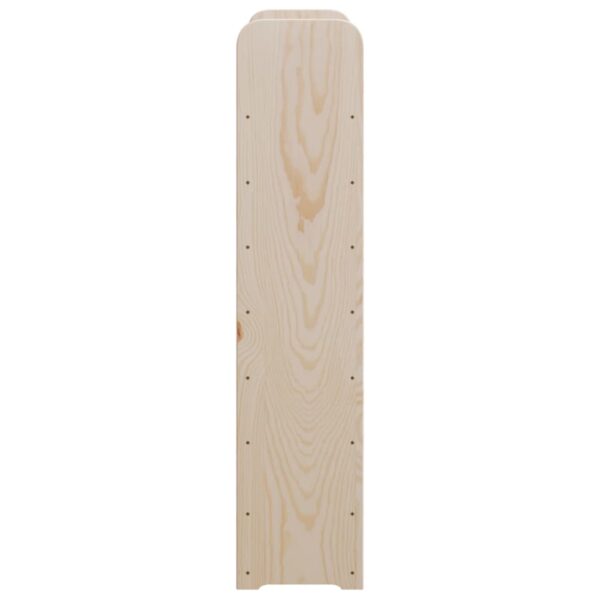 Stojak na wino, 72,5x25x111,5 cm, lite drewno sosnowe - obrazek 6