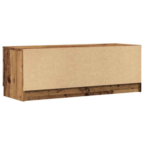 Szafka pod telewizor, stare drewno, 102x35x36,5 cm - obrazek 6