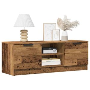 Szafka pod telewizor, stare drewno, 102x35x36,5 cm