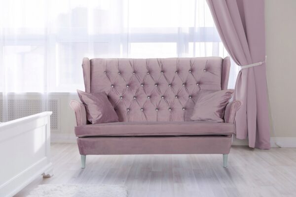Zestaw wypoczynkowy mebli uszak Ari sofa fotele pufy komplet - obrazek 4