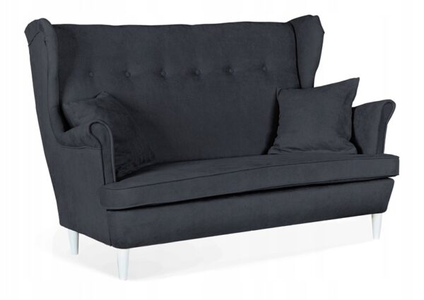 Zestaw wypoczynkowy mebli uszak Ari sofa fotele pufy komplet - obrazek 3