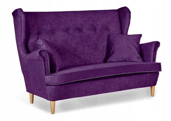 Zestaw wypoczynkowy mebli uszak Ari sofa fotele pufy komplet - obrazek 3