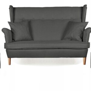 Zestaw wypoczynkowy mebli uszak Ari sofa fotele pufy komplet