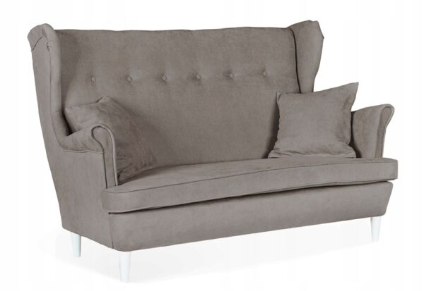 Zestaw wypoczynkowy mebli uszak Ari sofa fotele pufy komplet - obrazek 2