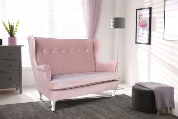 Zestaw wypoczynkowy mebli uszak ARI Print sofa fotele skandynawskie - obrazek 4