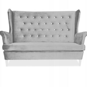 Zestaw wypoczynkowy mebli uszak Diana sofa fotele skandynawskie