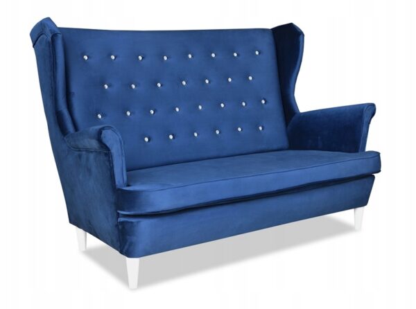 Zestaw wypoczynkowy mebli uszak Diana sofa fotele skandynawskie - obrazek 2