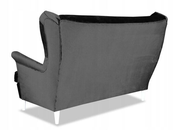 Zestaw wypoczynkowy mebli uszak Diana sofa fotele pufy komplet - obrazek 4