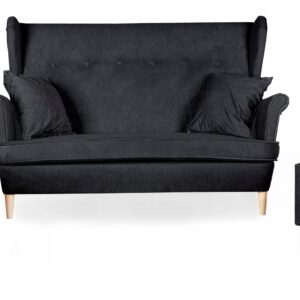 Zestaw wypoczynkowy mebli uszak Ari sofa fotele pufy komplet