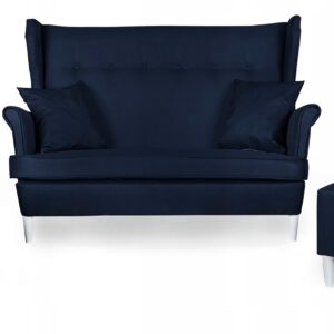 Zestaw wypoczynkowy mebli uszak Ari sofa fotele pufy komplet