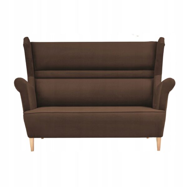 Zestaw wypoczynkowy mebli uszak Zoja sofa fotele pufy komplet nowy - obrazek 3