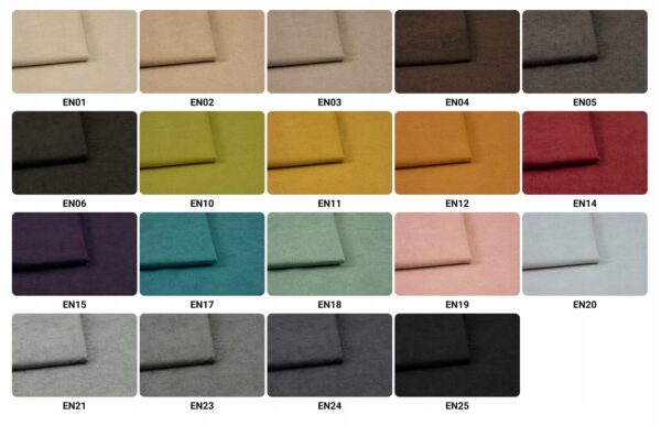 Zestaw wypoczynkowy mebli uszak ARI sofa fotele skandynawskie wygodne turkus - obrazek 11