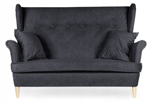 Zestaw wypoczynkowy mebli uszak Ari sofa fotele pufy komplet - obrazek 3