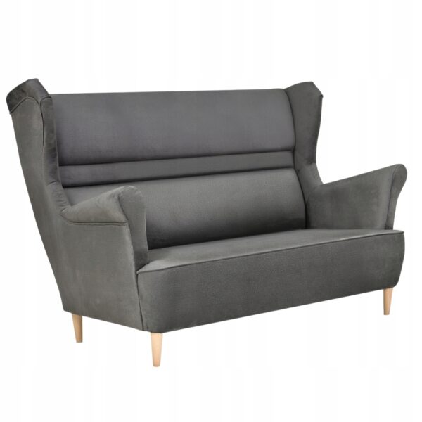 Zestaw wypoczynkowy mebli uszak Zoja sofa fotele skandynawskie - obrazek 3