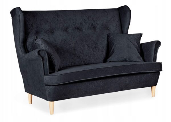Zestaw wypoczynkowy mebli uszak Ari sofa fotele pufy komplet - obrazek 2