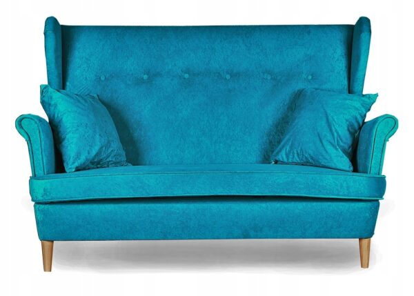 Zestaw wypoczynkowy mebli uszak Ari sofa fotele pufy komplet - obrazek 3