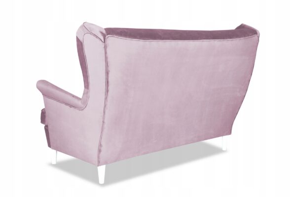 Zestaw wypoczynkowy mebli uszak Diana sofa fotele pufy komplet - obrazek 4