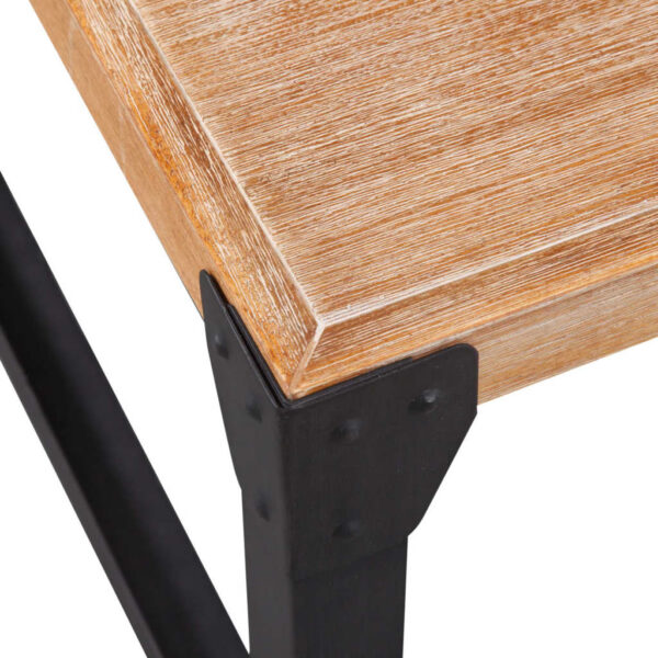 Stolik kawowy z drewna akacjowego 100x60x45 cm - obrazek 4