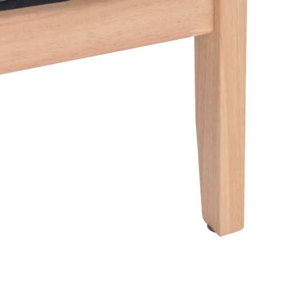 2-osobowa sofa materiałowa, ciemnoszara - obrazek 5