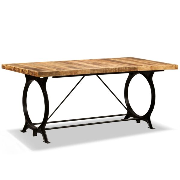 Stół jadalniany, surowe drewno mango, 180 cm - obrazek 11