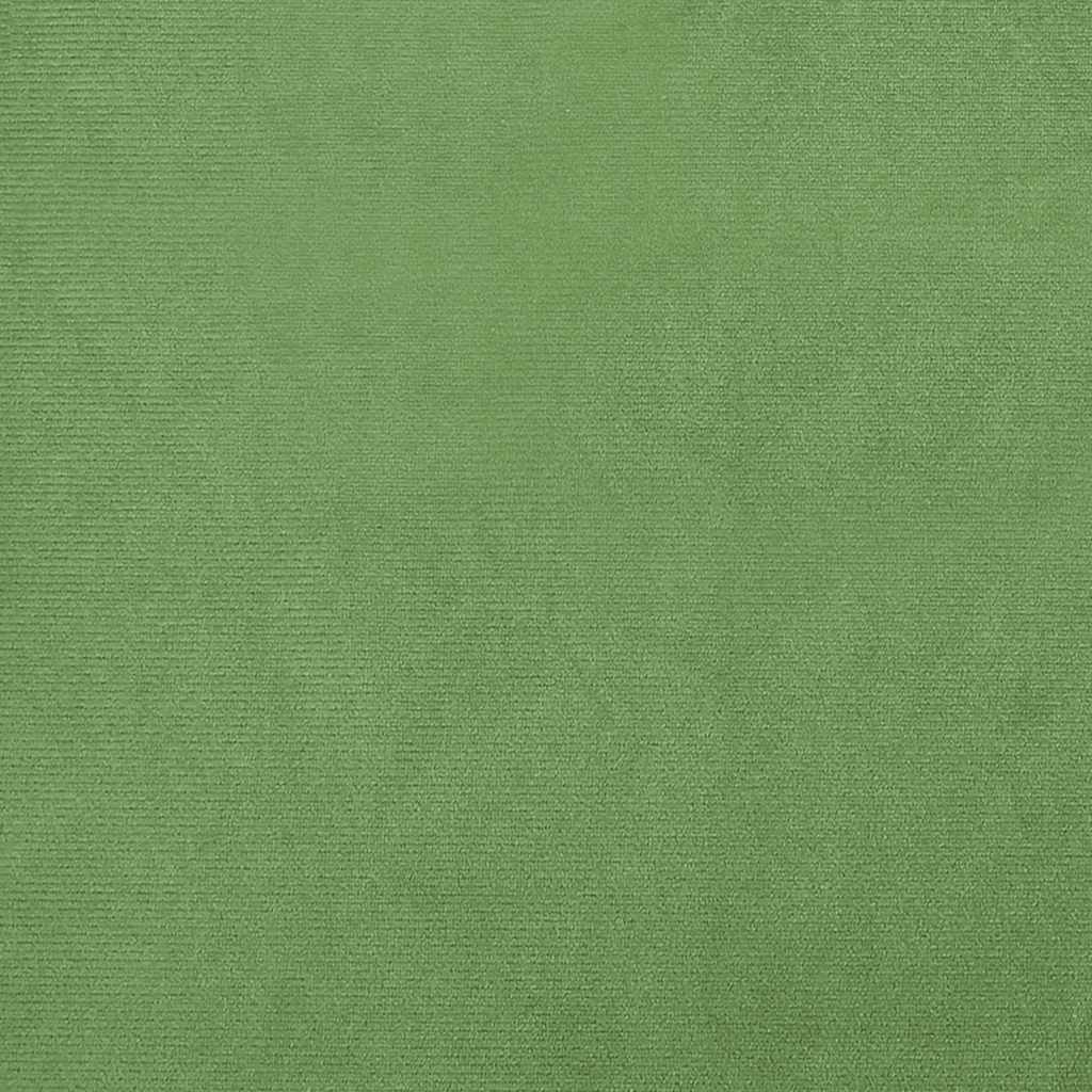 Fotel bujany, jasnozielony, tapicerowany aksamitem - obrazek 7