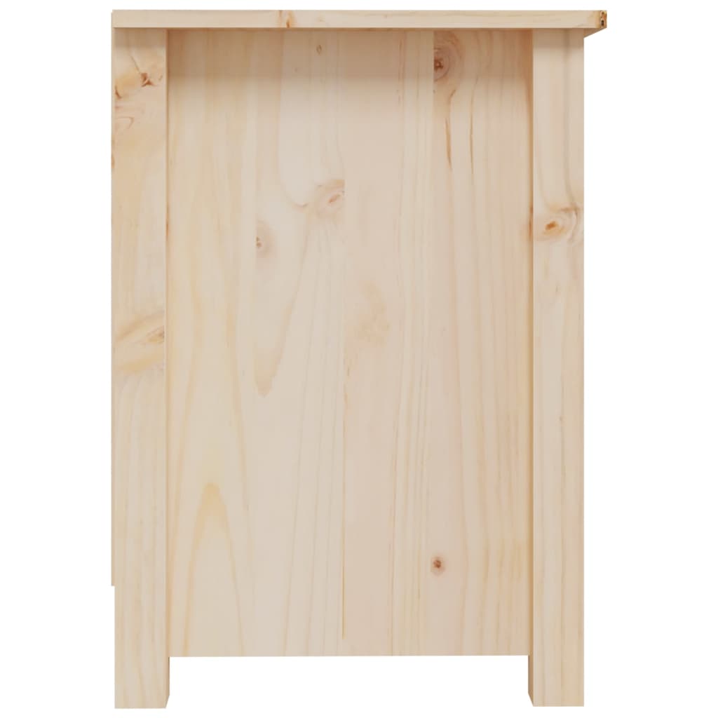 Szafka pod telewizor, 70x36,5x52 cm, lite drewno sosnowe - obrazek 8