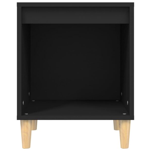 Szafki nocne, 2 szt., czarne, 40 x 35 x 50 cm - obrazek 6
