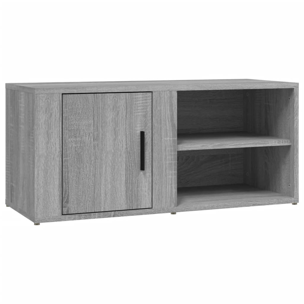 Szafki pod telewizor, 2 szt., szary dąb sonoma, 80x31,5x36,5 cm - obrazek 6