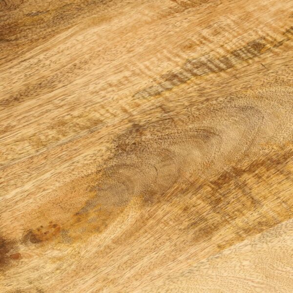 2-poziomowy stolik kawowy, 100x55x38 cm, drewno mango i stal - obrazek 6