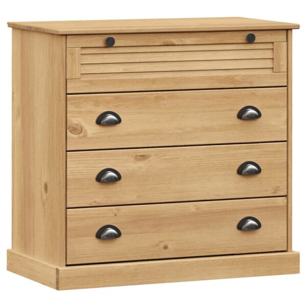 Komoda VIGO, 80x40x76 cm, lite drewno sosnowe - obrazek 2