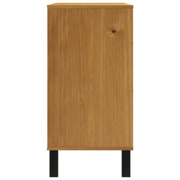 Komoda FLAM, 110x40x80 cm, lite drewno sosnowe - obrazek 6