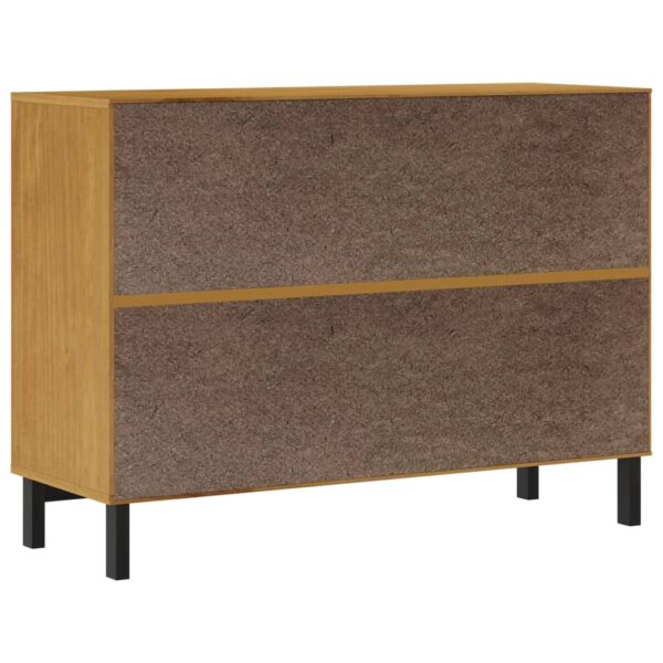 Komoda FLAM, 110x40x80 cm, lite drewno sosnowe - obrazek 7