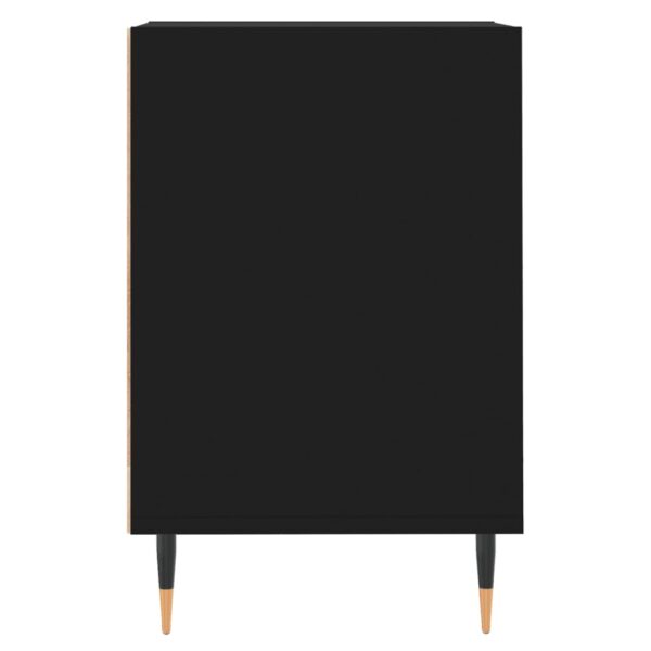Szafka pod TV, czarna, 100x35x55 cm, materiał drewnopochodny - obrazek 7