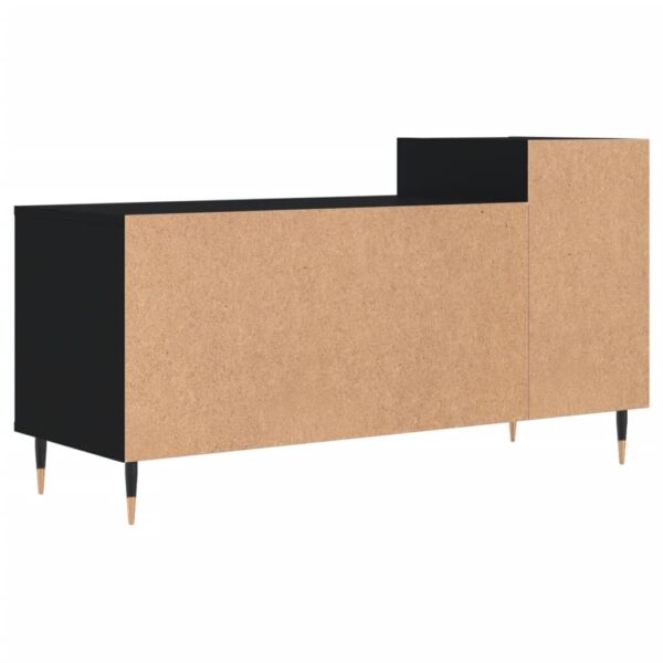 Szafka pod TV, czarna, 100x35x55 cm, materiał drewnopochodny - obrazek 8