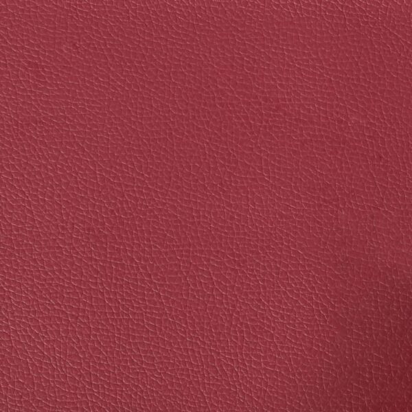 2-osobowa sofa, winna czerwień, 140 cm, sztuczna skóra - obrazek 7