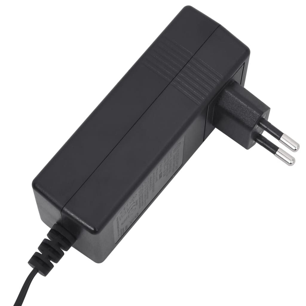 Rozkładany fotel masujący, elektryczny, ciemnozielony, tkanina - obrazek 12