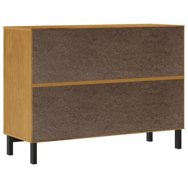 Komoda FLAM, 110x40x80 cm, lite drewno sosnowe - obrazek 7