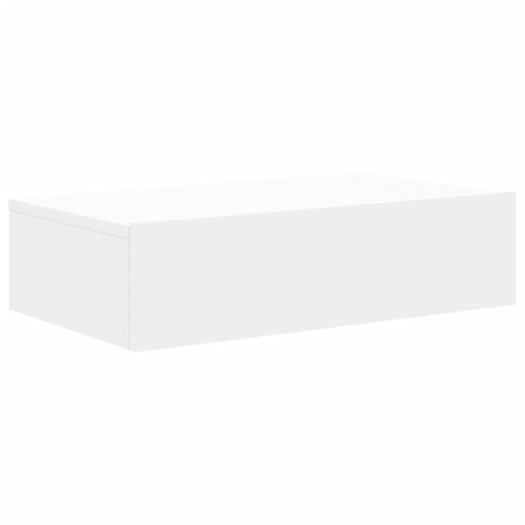 Szafka telewizyjna z LED, biała, 60x35x15,5 cm - obrazek 3