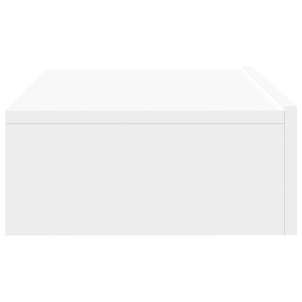Szafka telewizyjna z LED, biała, 60x35x15,5 cm - obrazek 9